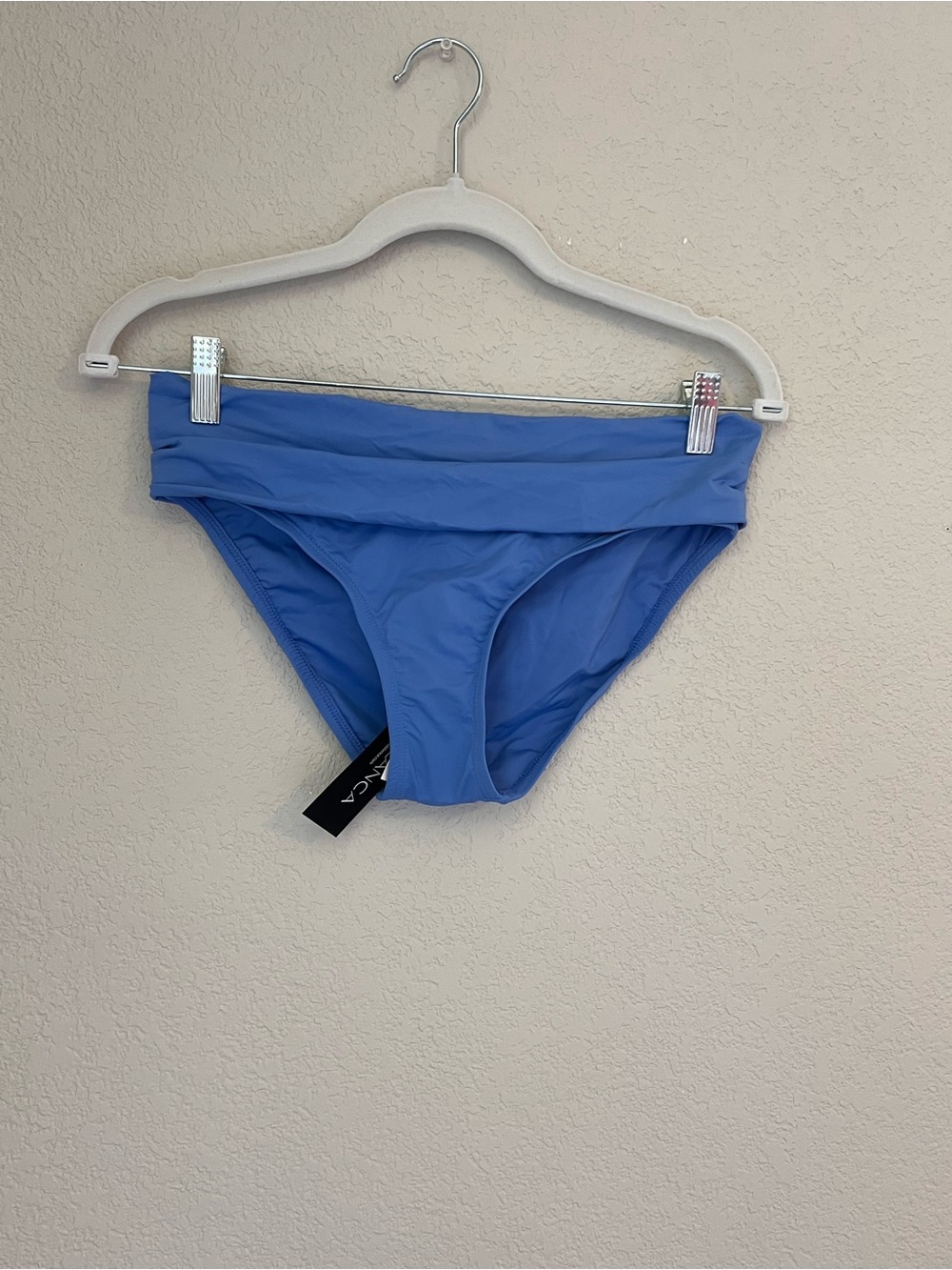 La Blanca Periwinkle Blue Fold-Over Bikini Bottoms